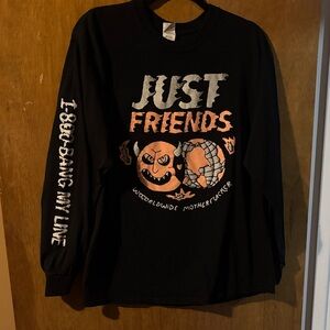“Just friends” band shirt long sleeve